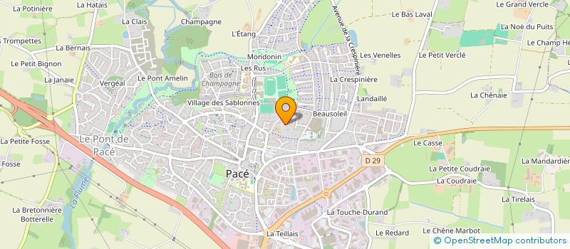 localisation de l'entreprise I.A CONSULTING à PACE