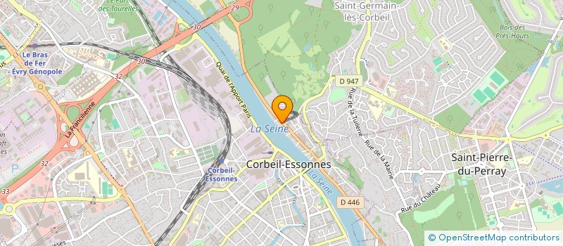 localisation de l'entreprise I.A.E. à CORBEIL-ESSONNES