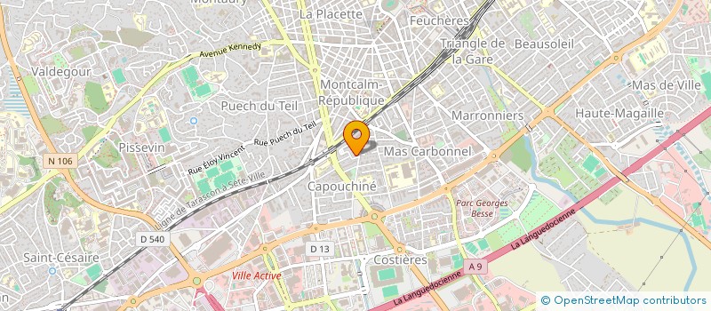 localisation de l'entreprise I.A GROUP  NIMES