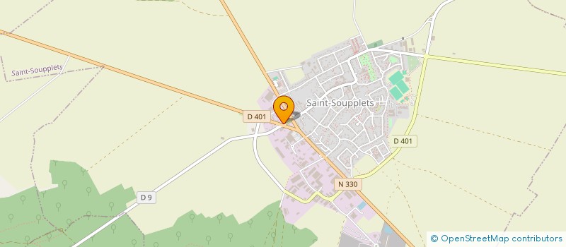 localisation de l'entreprise I&A HOUSE  SAINT-SOUPPLETS