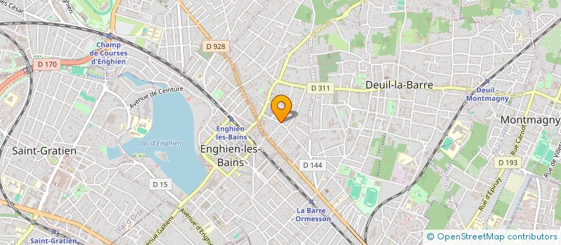 localisation de l'entreprise I.A.L.D FRANCE  MONTMORENCY