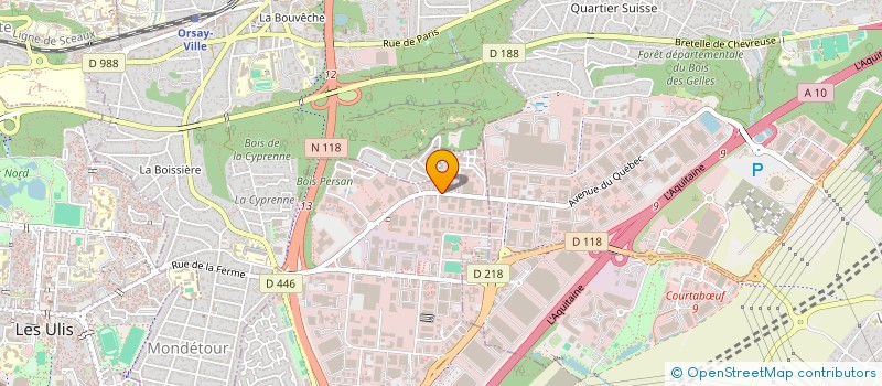 localisation de l'entreprise I.A.S (INTERVENTIONS APRES SINISTRES) à LES ULIS