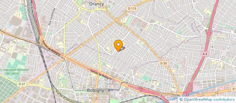 localisation de l'entreprise I.A SERVICES à DRANCY
