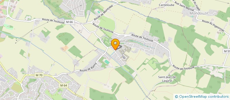 localisation de l'entreprise I.A.SILOMBRA  PIN BALMA