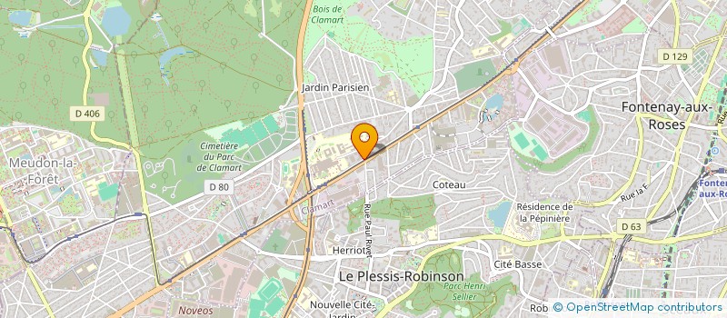 localisation de l'entreprise I.A.V. à CLAMART