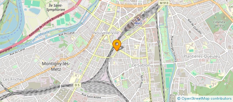 localisation de l'entreprise I.ACCESS à METZ