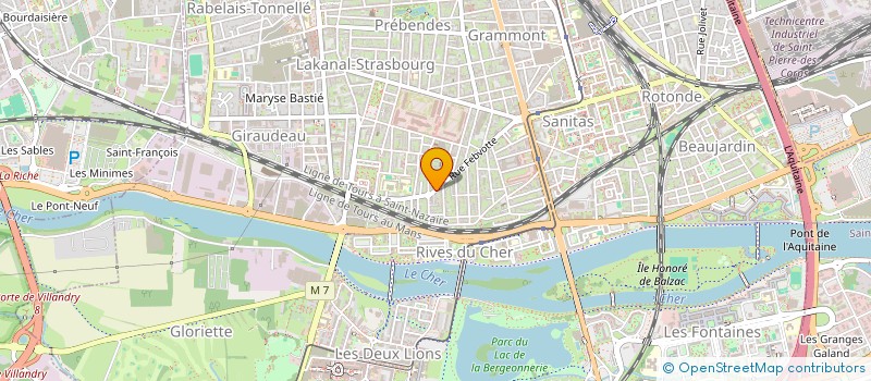 localisation de l'entreprise I-ACTIV  TOURS