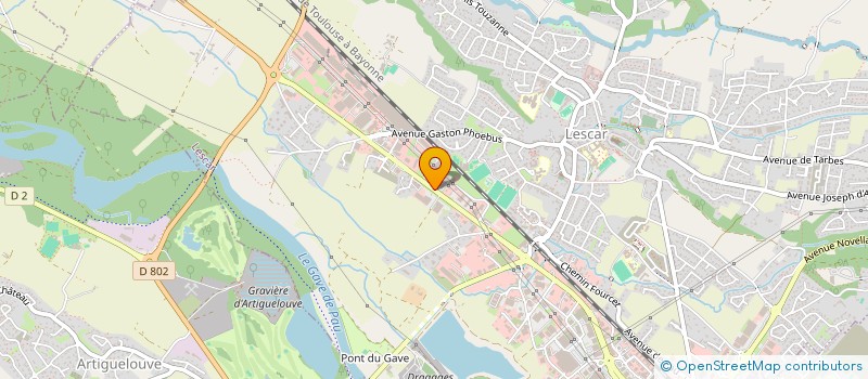 localisation de l'entreprise I AND C  LESCAR