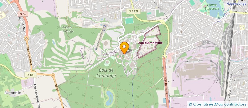 localisation de l'entreprise I.B.  AMNEVILLE