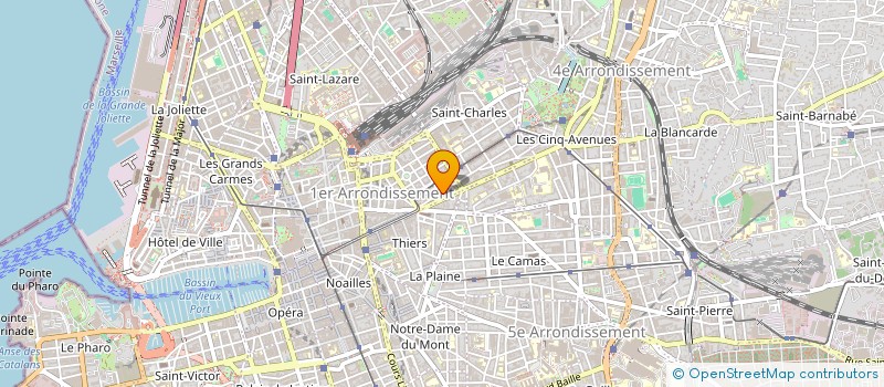 localisation de l'entreprise I B C CONSTRUCTION à MARSEILLE