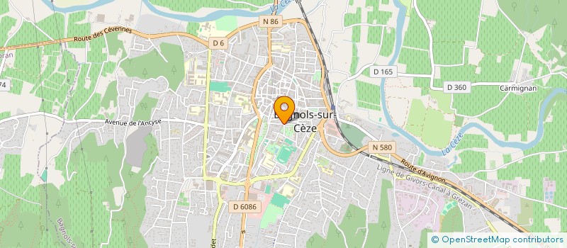 localisation de l'entreprise I.B CONSULT  SAINT-GERVAIS