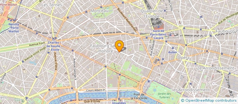 localisation de l'entreprise I.B. FRANCOPHONE  PARIS