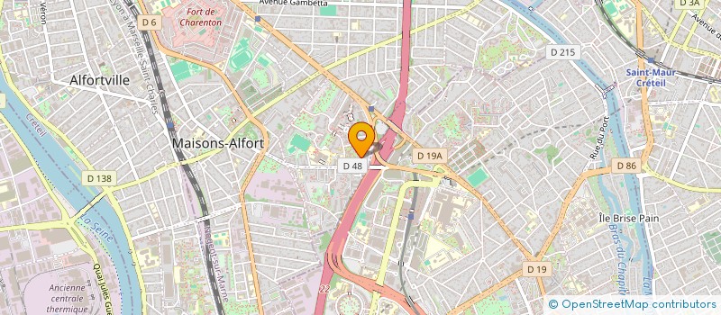 localisation de l'entreprise I.B.I CONSEILS à MAISONS-ALFORT
