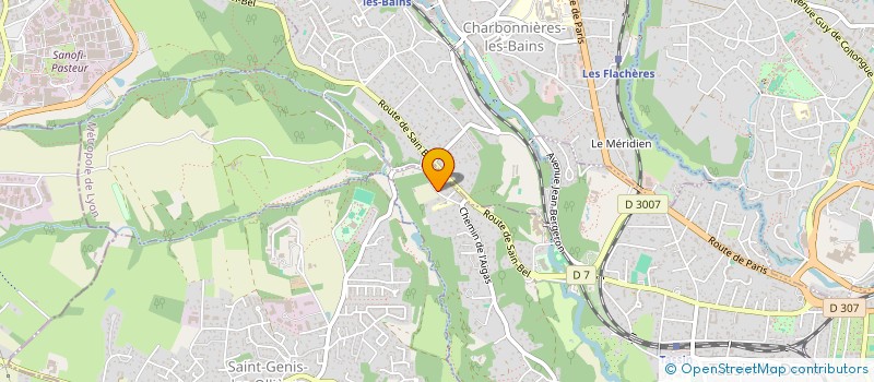 localisation de l'entreprise I.B RECHERCHE IMMOBILIERE à TASSIN-LA-DEMI-LUNE