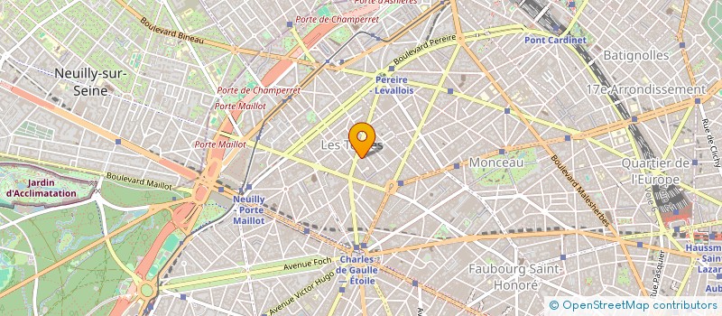 localisation de l'entreprise I.B.S.  PARIS