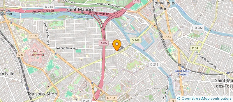 localisation de l'entreprise I B S à MAISONS-ALFORT