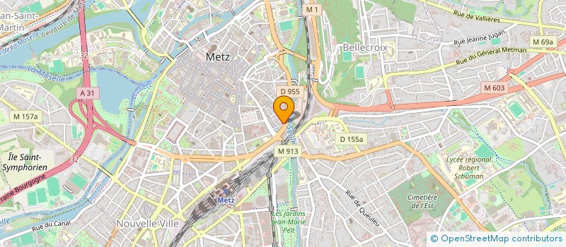 localisation de l'entreprise I.B.S INTELLIGENT BUILDING SOLUTIONS  METZ