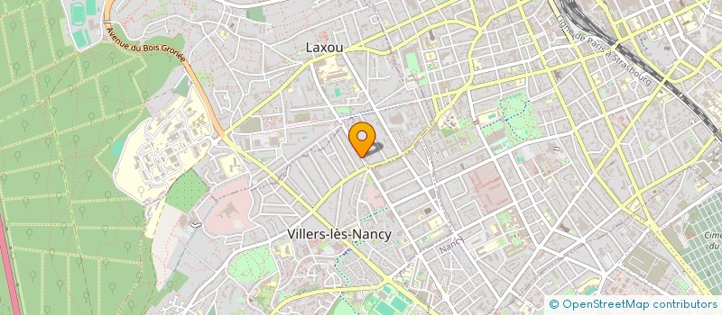localisation de l'entreprise I B V  VILLERS-LES-NANCY