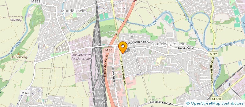 localisation de l'entreprise I.BAT  HRDT