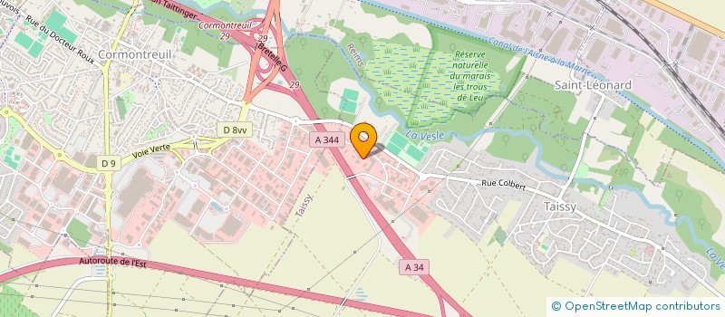 localisation de l'entreprise I-BATECH DISTRIBUTION à TAISSY