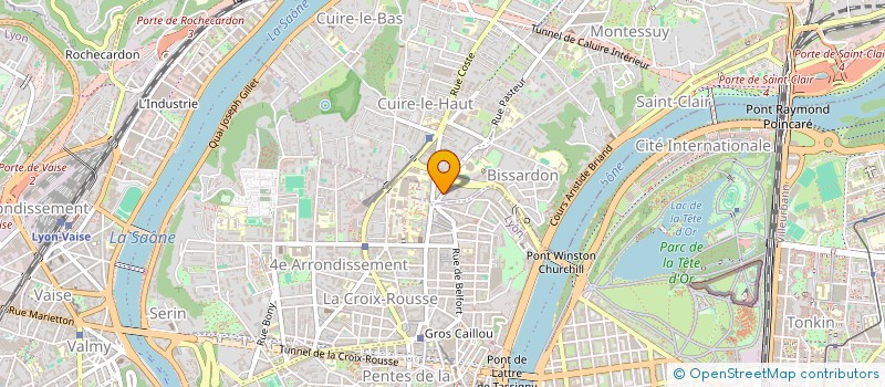 localisation de l'entreprise I BELONG TO THE SKY  CALUIRE-ET-CUIRE