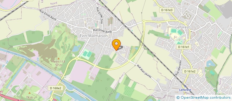 localisation de l'entreprise I-BMS (INGENIERIE BUILDING MANAGEMENT SOLUTIONS)  LEFOREST