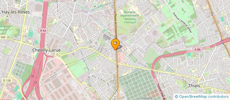 localisation de l'entreprise I BOOST  CHEVILLY LARUE