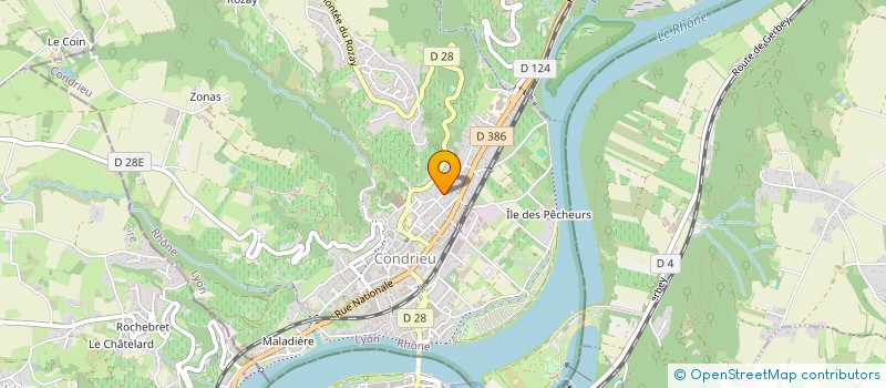 localisation de l'entreprise I-BTD  CONDRIEU