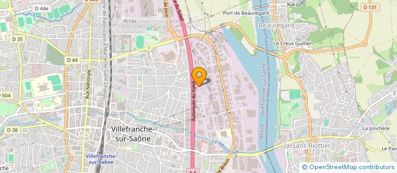 localisation de l'entreprise I BUILDING à VILLEFRANCHE-SUR-SAONE