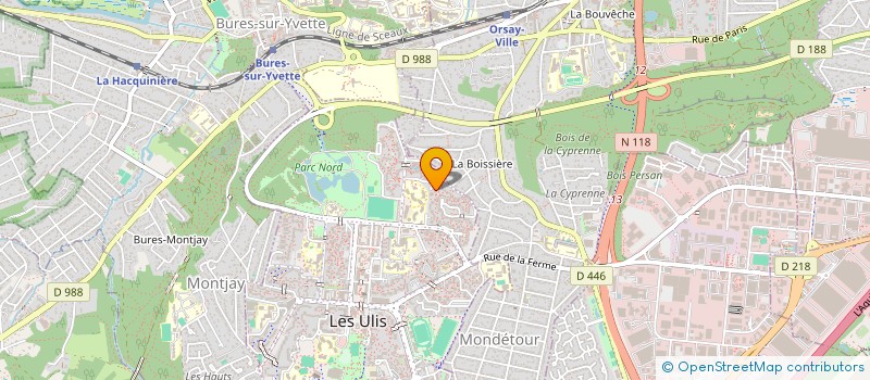 localisation de l'entreprise I BY INTELLIGENCE à LES ULIS