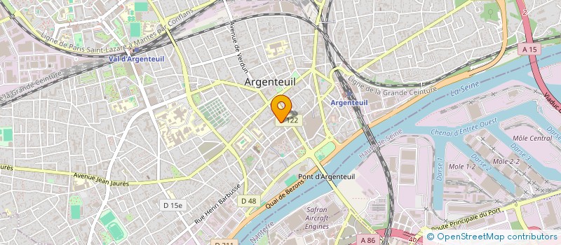 localisation de l'entreprise I.C.-11  ARGENTEUIL