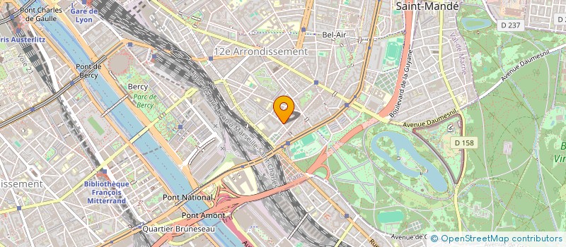 localisation de l'entreprise I C  PARIS