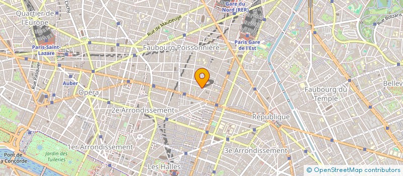 localisation de l'entreprise I.C.A.D CONSTRUCTION  PARIS