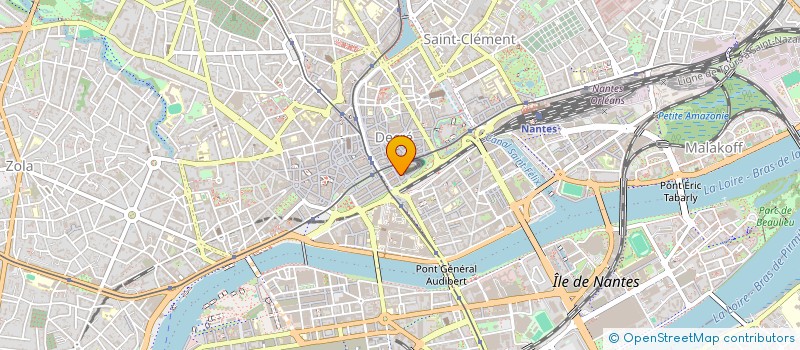 localisation de l'entreprise I.C.B  NANTES