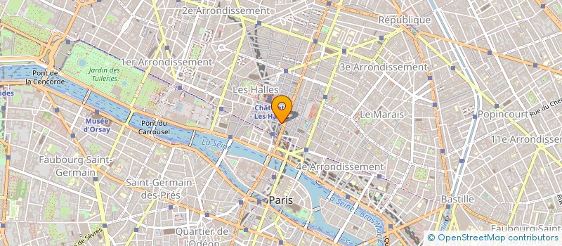 localisation de l'entreprise I.C.B.M. à PARIS
