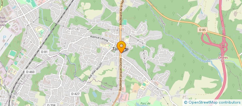 localisation de l'entreprise I.C.C.E.  TARNOS