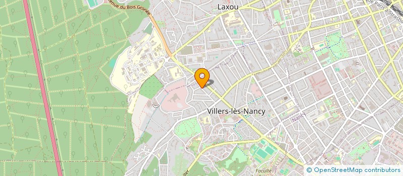 localisation de l'entreprise I.C.D.  VILLERS-LES-NANCY