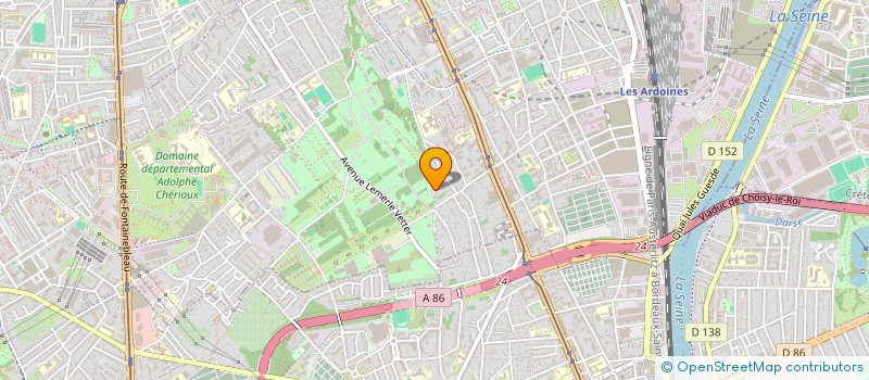 localisation de l'entreprise I.C.D.L  VITRY-SUR-SEINE