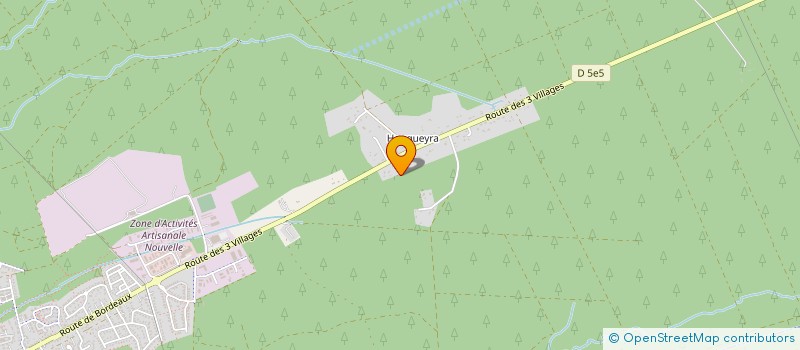 localisation de l'entreprise I.C.E.3.M.  AUDENGE