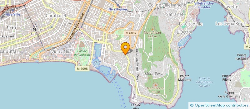 localisation de l'entreprise I.C.E. PARTNER à NICE
