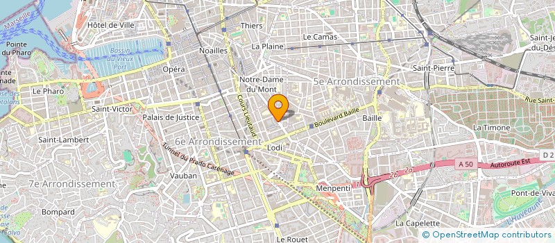 localisation de l'entreprise I C EDITIONS D'AILLEURS I C E à MARSEILLE