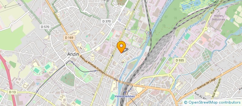 localisation de l'entreprise I.C.I.L. -INNOV CONCEPT IMMO LOTISSEMENT- à VALENCIENNES