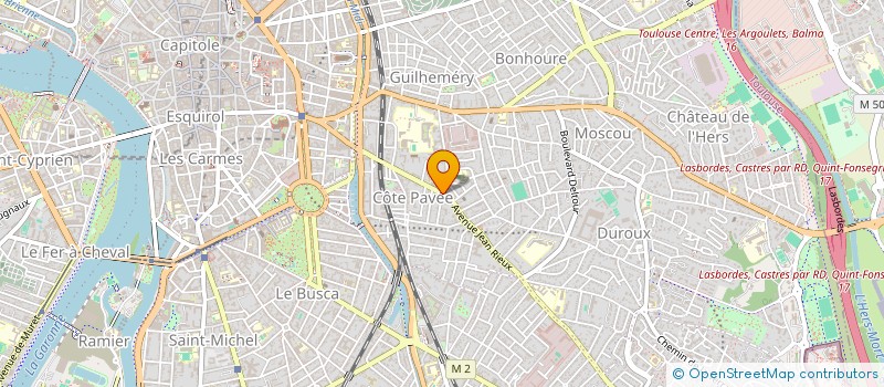 localisation de l'entreprise I.C.M à TOULOUSE
