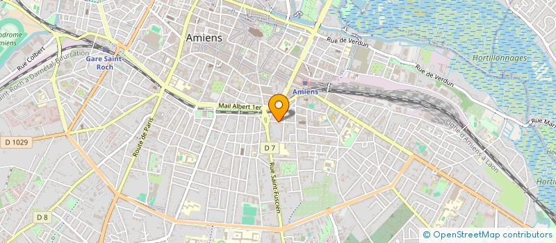 localisation de l'entreprise I.C.M. à AMIENS
