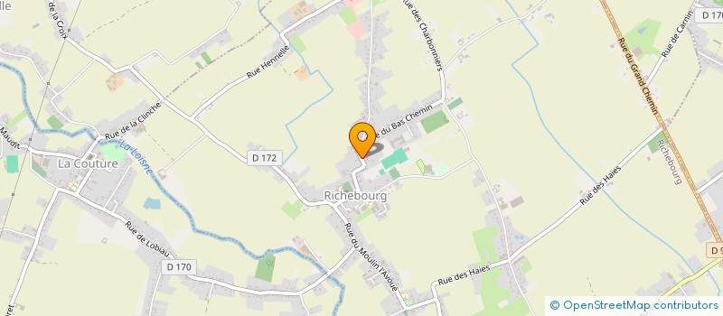 localisation de l'entreprise I C N  RICHEBOURG