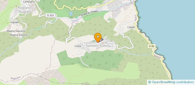 localisation de l'entreprise I CAMPI à TOMINO