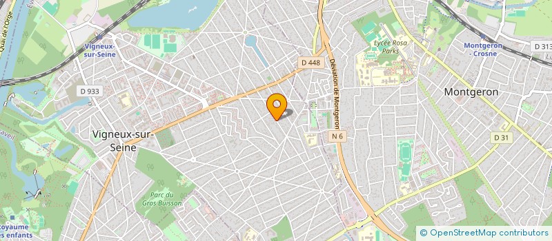 localisation de l'entreprise I CAPRETTI à VIGNEUX-SUR-SEINE