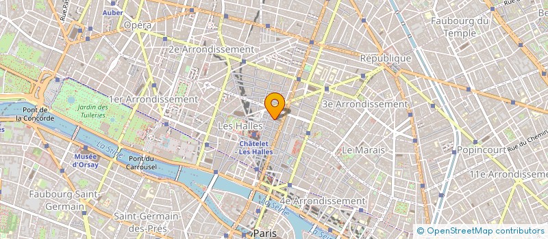 localisation de l'entreprise I-CARD à PARIS