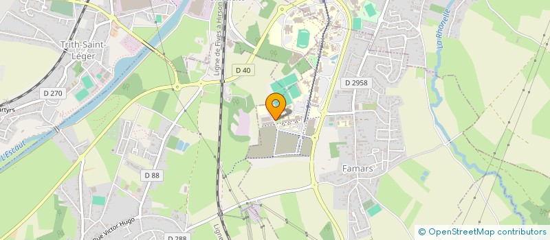 localisation de l'entreprise I-CARE à FAMARS