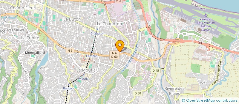 localisation de l'entreprise I.CARE à SAINT-DENIS